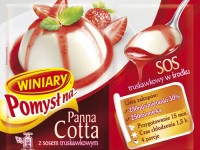 Winiary pomysł na produkt panna cotta