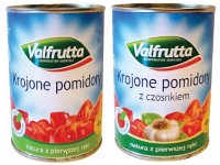 Valfrutta krojone pomidory w puszce