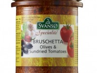 Pasta Bruschetta z oliwkami i suszonymi pomidorami