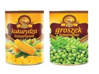 Farma Kukurydza i Groszek konserwowy 400g