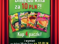 Kinowa promocja nudli Knorr