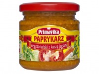 Paprykarz wegetariański z kaszą jaglaną Primavika
