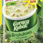 Gorący Kubek Knorr - Brokułowa z grzankami