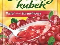 Owocowy kubek - Kisiel o smaku żurawiny
