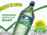 Sprite 30 procent mniej kalorii