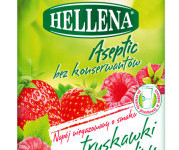 Napój niegazowany Hellena o smaku truskawka malina