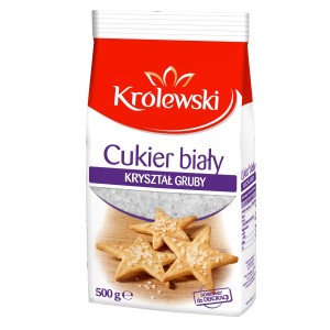 Cukier Królewski Kryształ gruby 500g