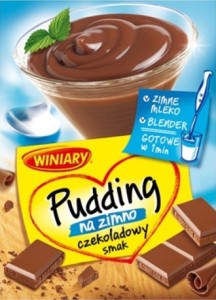Winiary Pudding na zimno czekoladowy