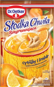 Słodka Chwila rozgrzewająca cytrusy i imbir