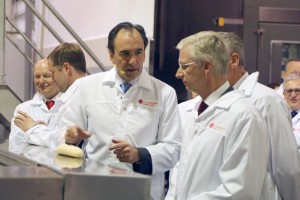 Guido Vanherpe, Prezes La Lorraine Bakery Group oraz Filip I, Król Belgów