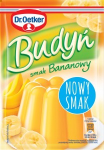 Budyń bananowy Dr. Oetker