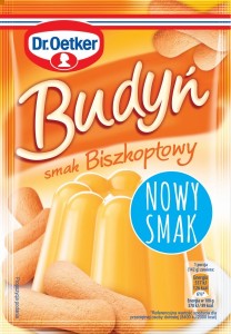 Budyń biszkoptowy Dr. Oetker