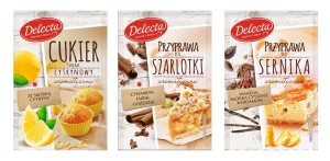 Delecta przyprawy do ciast