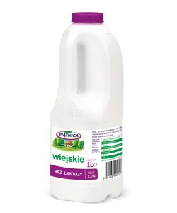 Mleko Wiejskie bez laktozy OSM Piątnica