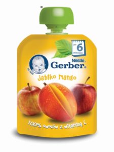 Gerber Owocowe tubki Jabłko mango