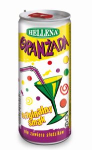 Oranżada Hellena w puszce