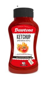 Ketchup Piekielnie Ostry Dawtona 560g