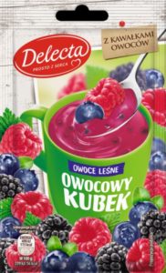 Owocowy Kubek owoce leśne