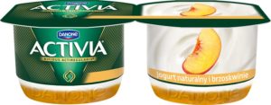 Activia Jogurt naturalny z brzoskwiniami