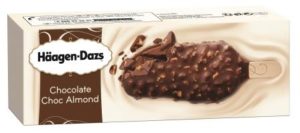 Häagen-Dazs Chocolate choc almonds ice lolly