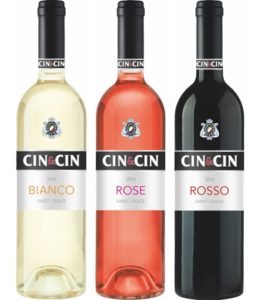 CIN&CIN BIANCO ROSE ROSSO