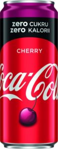 Coca-Cola Cherry Zero Cukru puszka