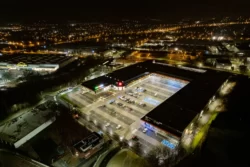 Kaufland Bielsko-Biała z lotu ptaka