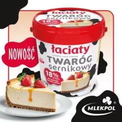 Twaróg Łaciaty wiaderko