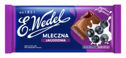Czekolada mleczna jagoda Wedel