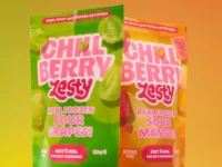 Chillberry Zesty owoce w kwaśnym cukrze 150 g
