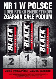 Napój energetyczny Black