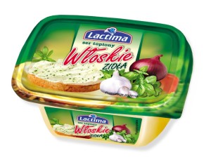 Ser topiony w kubeczku włoskie zioła Lactima