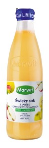 Sok z jabłek i owoców pigwowca Marwit