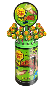 Chupa Chups Sour Inffernals tuba