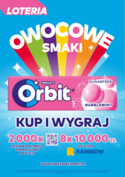 Loteria Orbit Owocowe Smaki