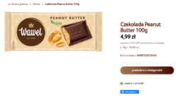 Czekolada Wawel Peanut Butter 100 g