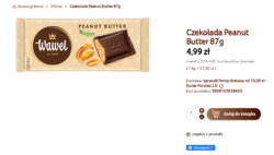 Czekolada Wawel Peanut Butter 87 g