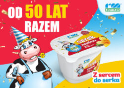 50 lat Serka z krówką Rolmlecz