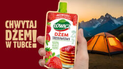 Łowicz - Chwytaj dżem w tubce! Truskawka