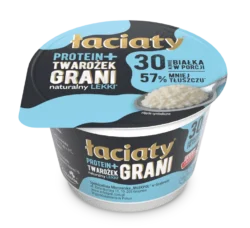 Mlekpol - Twarożek grani naturalny lekki Łaciaty Protein plus
