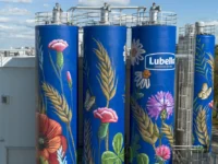 Lubella - zakład z muralem